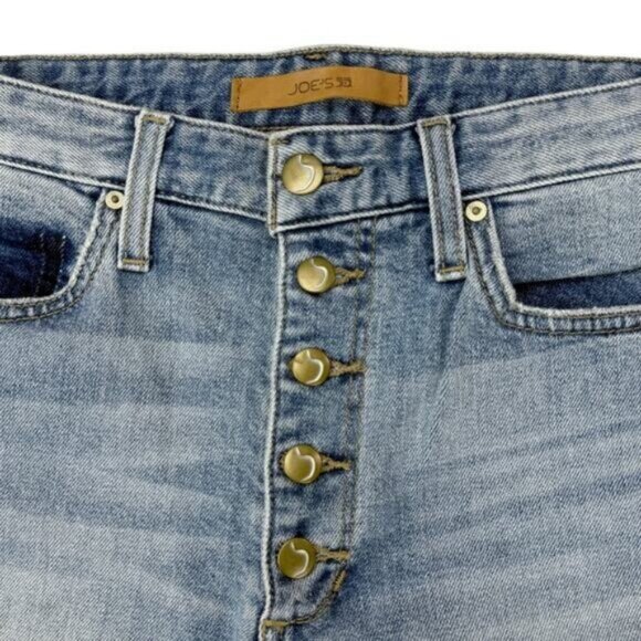 Joe's Jeans Debbie High Rise Straight Crop Jean In Kamryn Size 27 - Picture 6 of 9